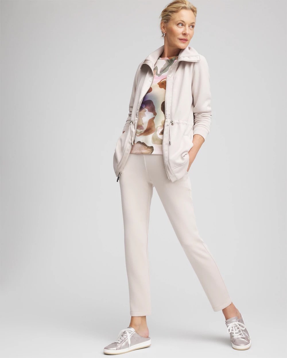 Chico's Women | Zenergy® Soft Ankle Pants SMOKEY TAUPE