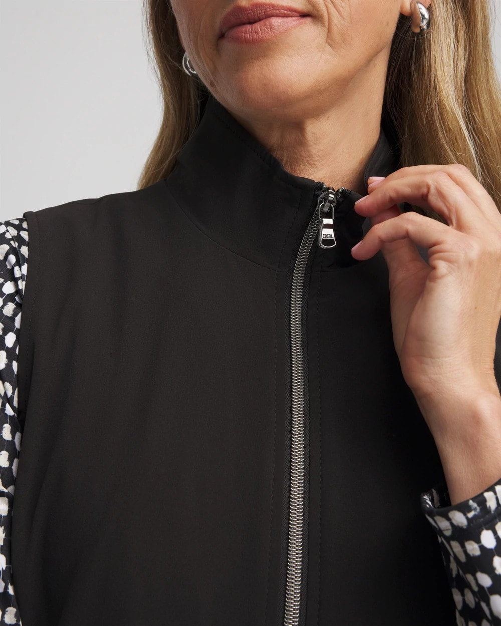 Chico's Women | Zenergy® UPF Front-Zip Travel Vest BLACK