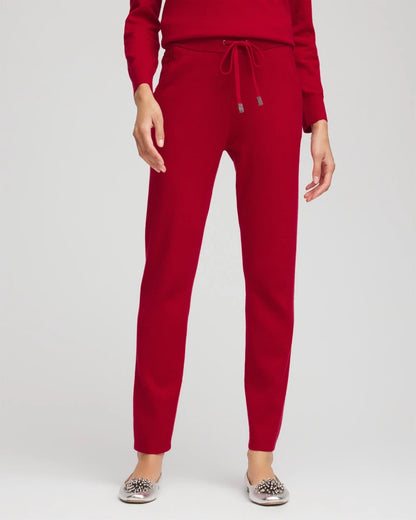 Chico's Women | Zenergy® Luxe Tapered Ankle Pants CARMINE RED