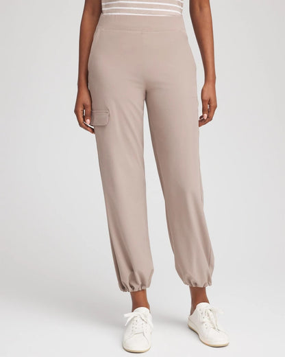 Chico's Women | Zenergy® Ripstop Cargo Ankle Pants ROCKY MOUNTAIN