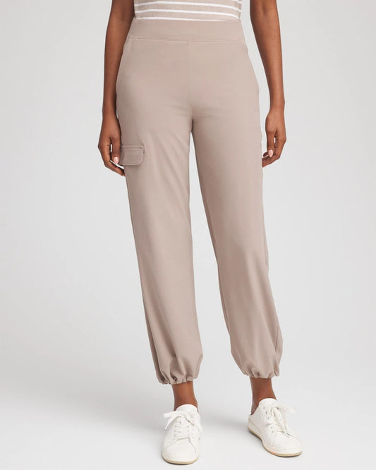 Chico's Women | Zenergy® Ripstop Cargo Ankle Pants ROCKY MOUNTAIN