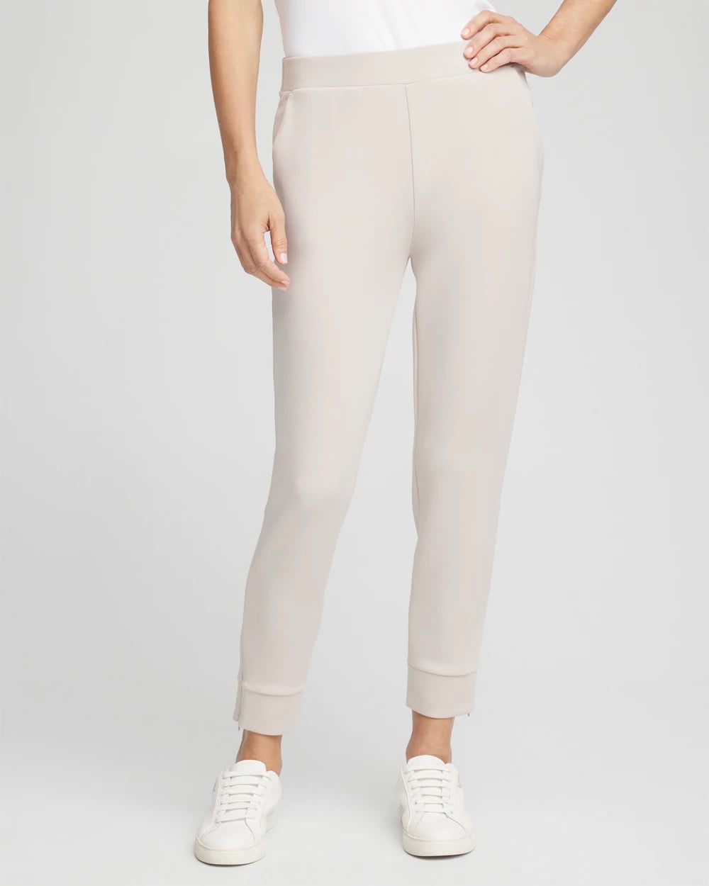Chico's Women | Zenergy® Caviar Bead Joggers SMOKEY TAUPE