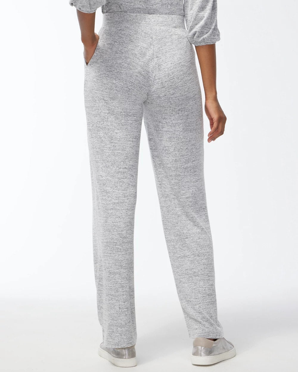 Chico's Women | Zenergy® Soft Essentials Pants SALT AND PEPPER