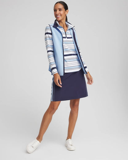 Chico's Women | Zenergy® UPF Half Zip CRYSTAL TOPAZ