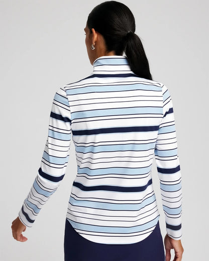 Chico's Women | Zenergy® UPF Half Zip CRYSTAL TOPAZ
