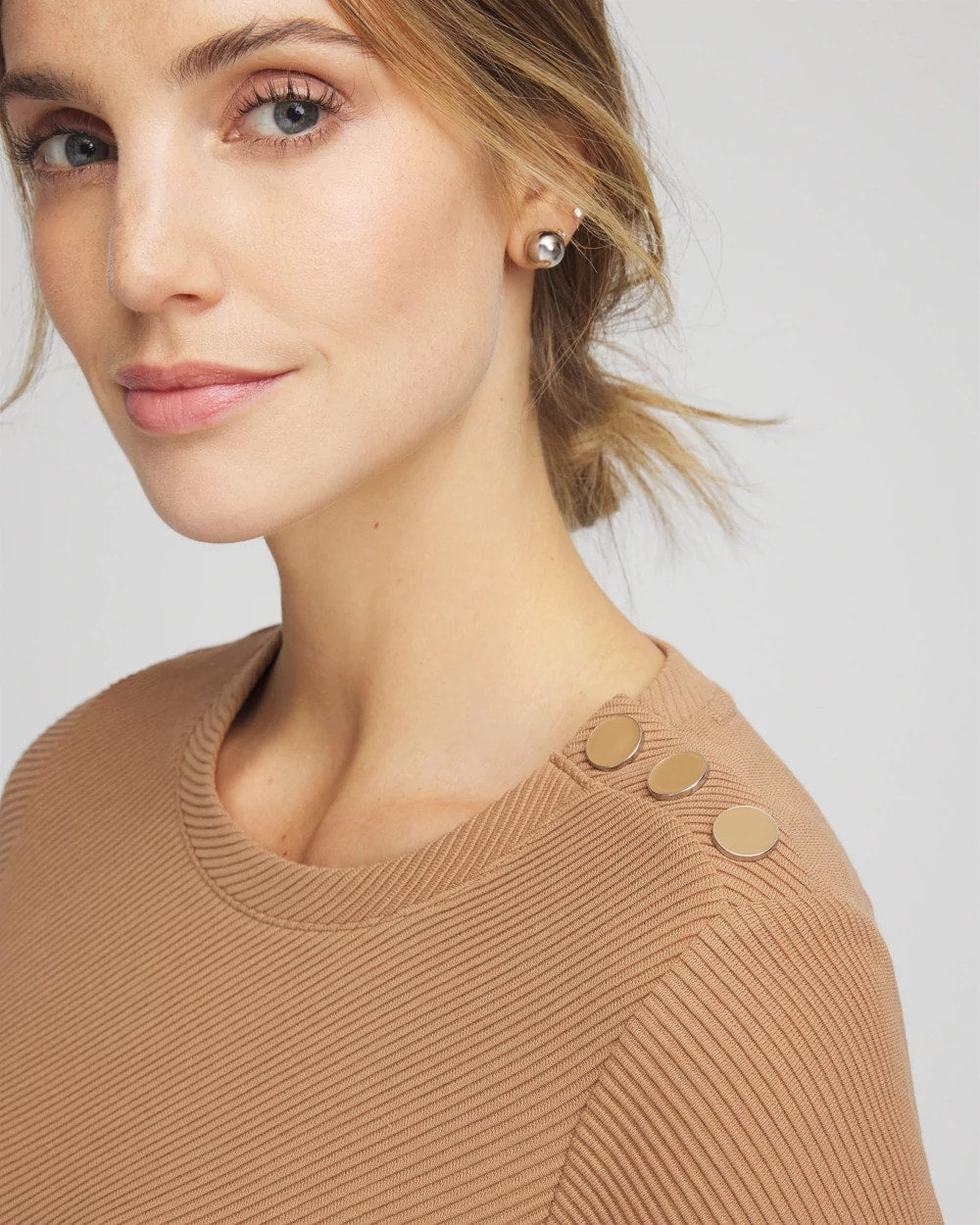 Chico's Women | Zenergy® Ottoman Ribbed Tunic CARAMEL APPLE