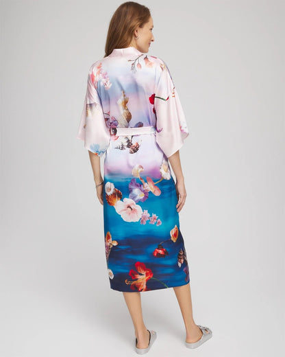 Chico's Women | Gottex Under The Sea Kimono MULTI PRINT