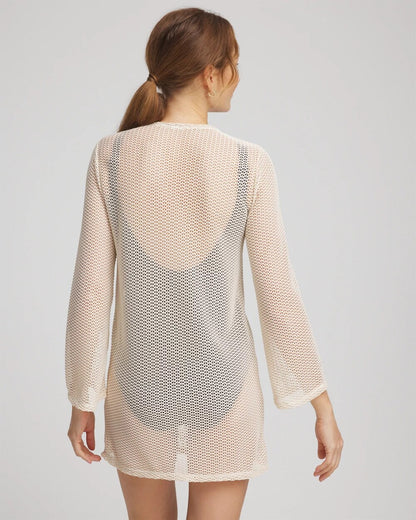 Chico's Women | Gottex Plantopia Cover Up NEUTRAL