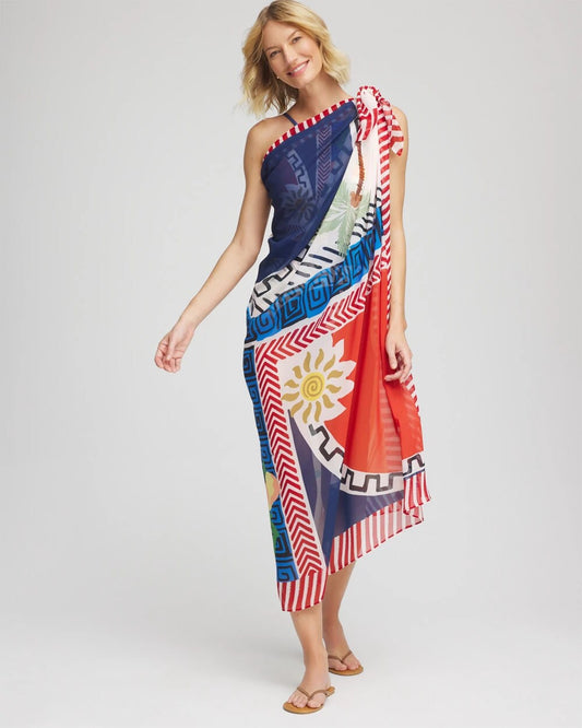 Chico's Women | Gottex Positano Pareo MULTI PRINT