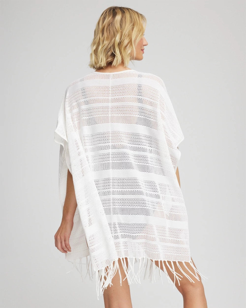 Chico's Women | Sweater Swim Cover-Up ALABASTER