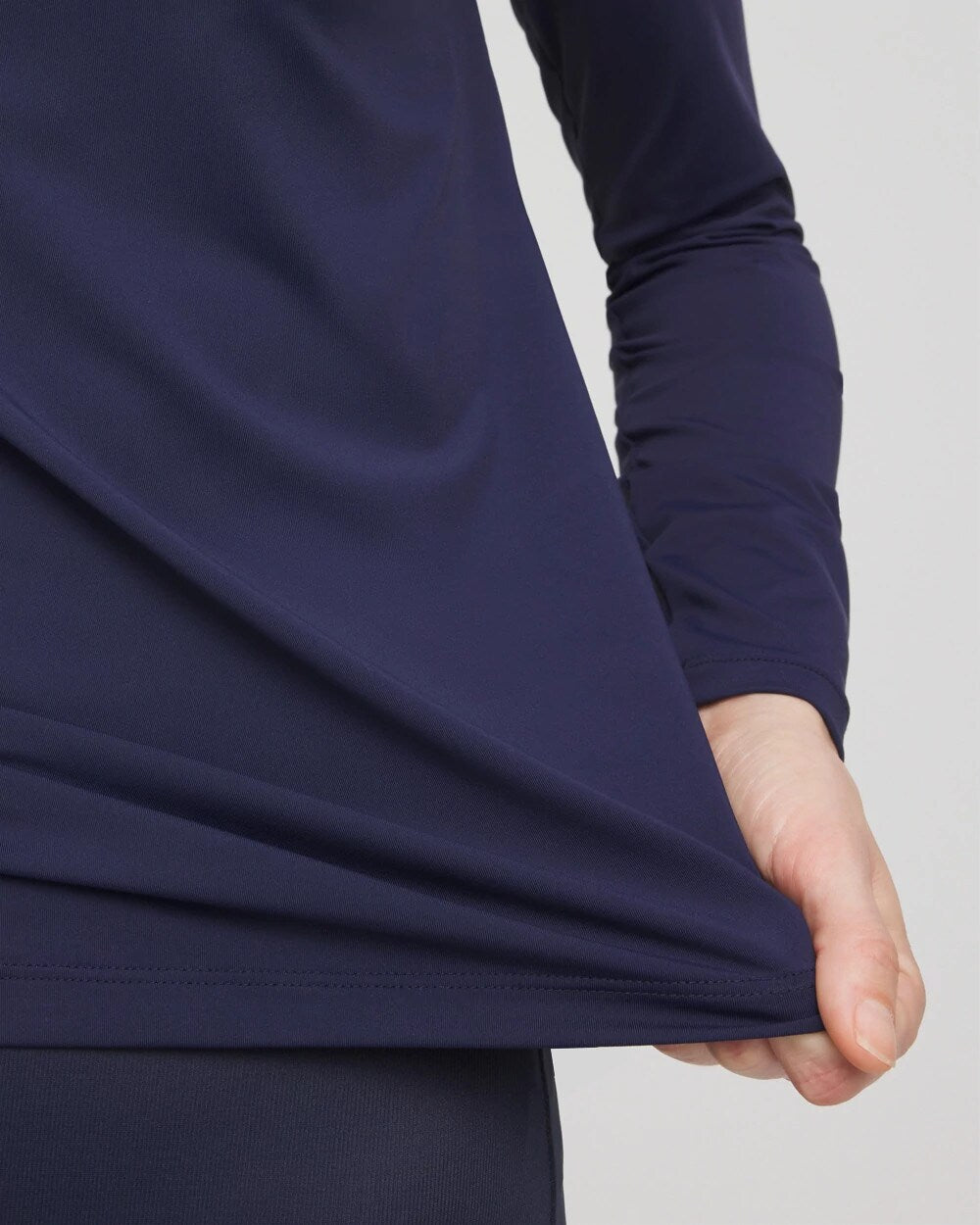 Chico's Women | Gottex Long-Sleeve Swim Shirt NAVY