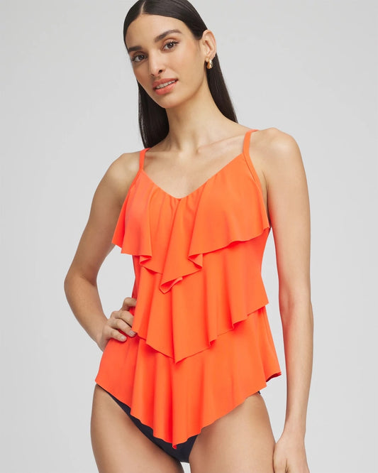 Chico's Women | Magicsuit® Solid Rita Tankini ORANGE
