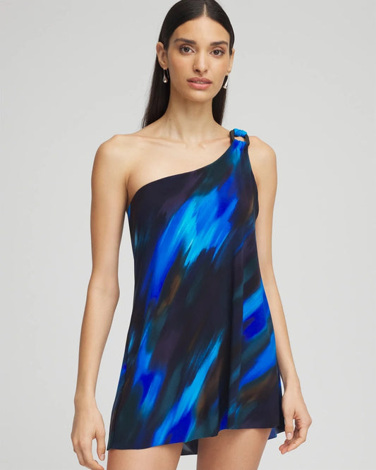 Chico's Women | Magicsuit® Swipe Right Amal One Piece Swimsuit BLACK/MULTI