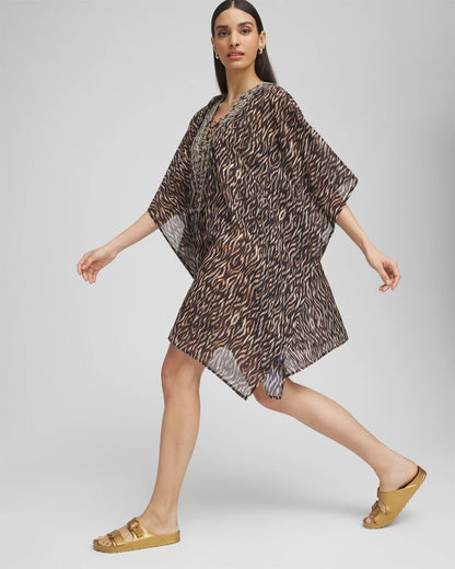 Chico's Women | Miraclesuit® Topkapi Caftan BLACK/MULTI