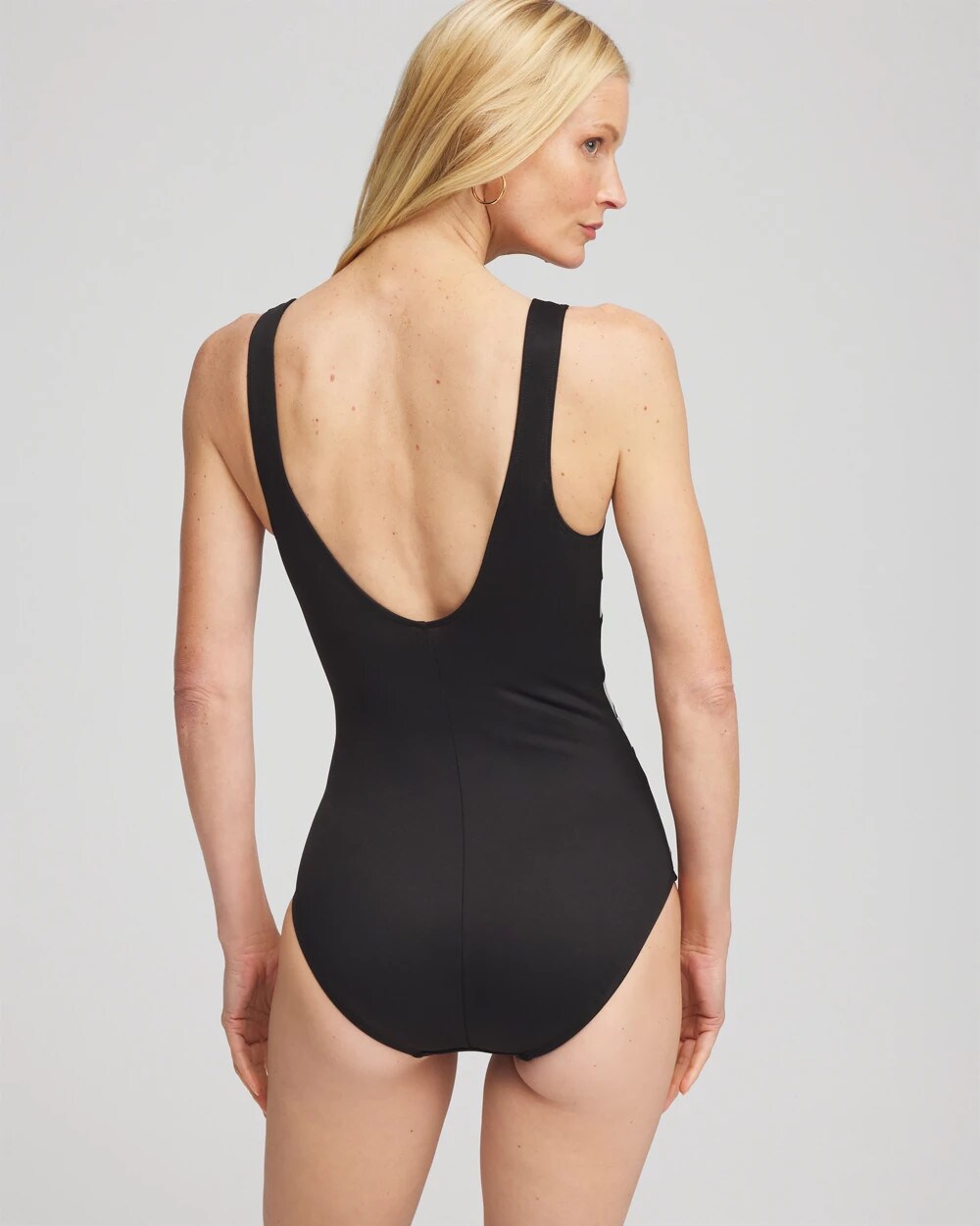 Chico's Women | Miraclesuit Somerpointe One Piece Swimsuit BLACK/WHITE