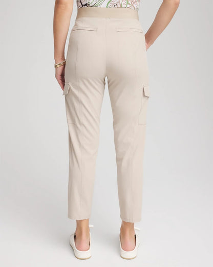 Chico's Women | Zenergy® UPF Cargo Cropped Pants TIBET TAUPE