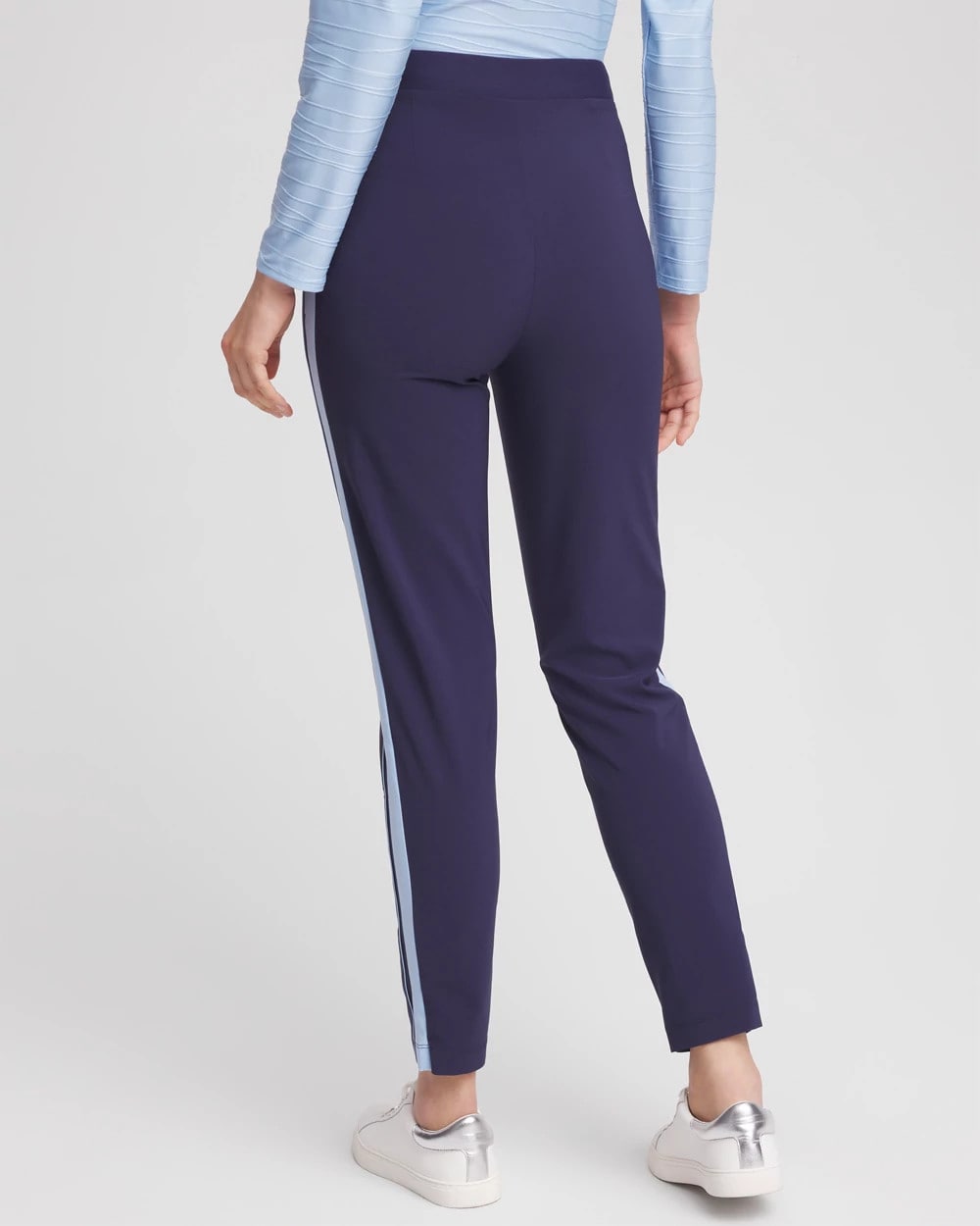 Chico's Women | Zenergy® UPF Piped Ankle Pants PASSPORT BLUE