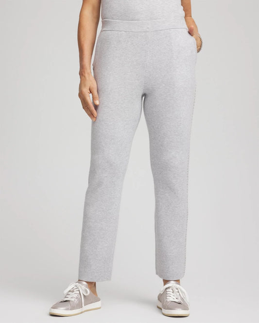 Chico's Women | Zenergy® Luxe Diamante Pants FROSTED GRAY HEATHER