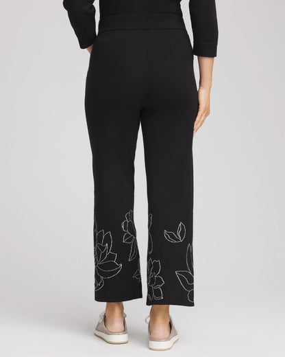 Chico's Women | Zenergy® Luxe Intarsia Pants BLACK