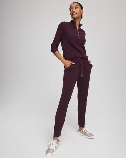 Chico's Women | Zenergy® Luxe Tapered Ankle Pants NIGHT BLOOM