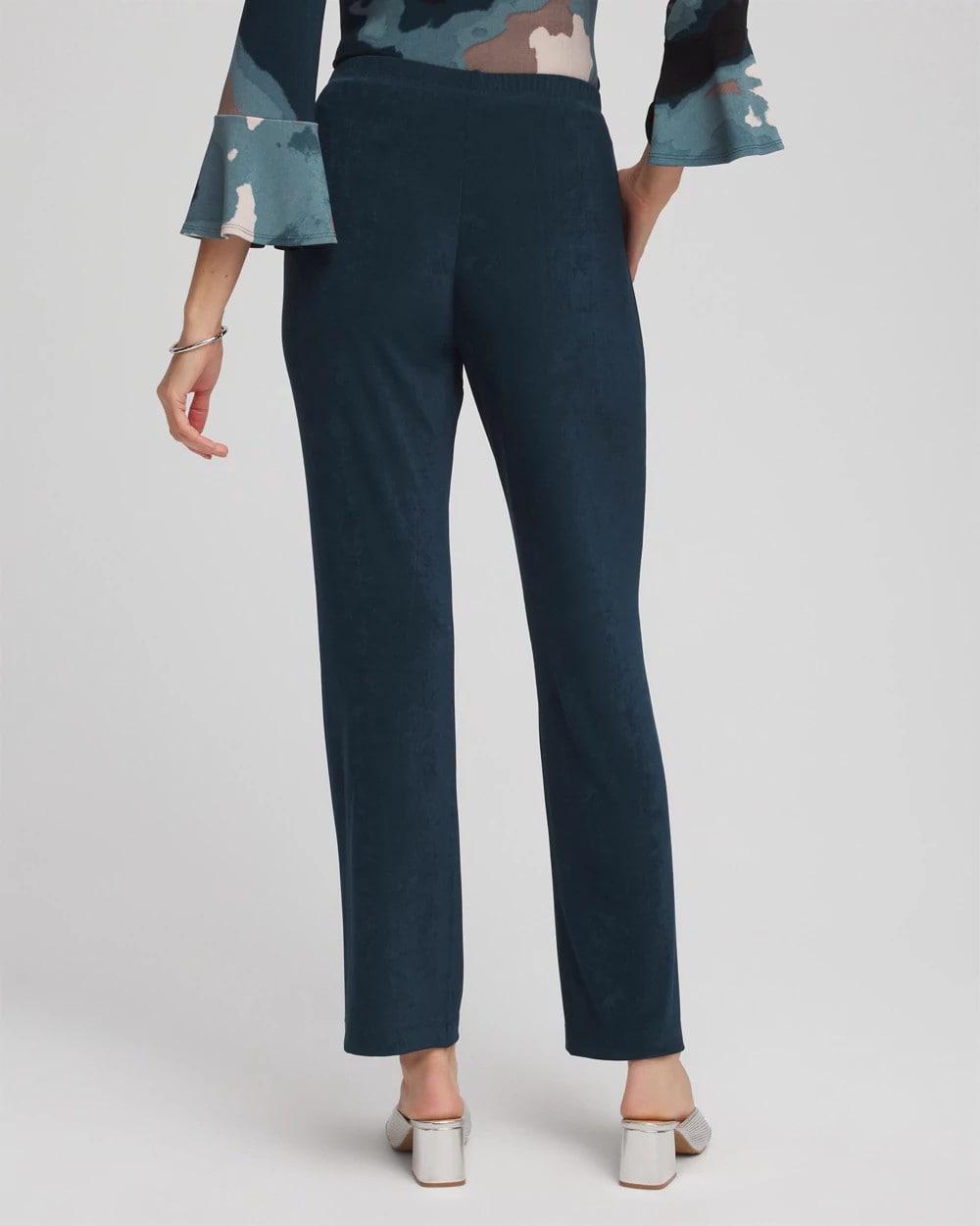 Chico's Women | Travelers™ No Tummy Pants TEAL SHADOW