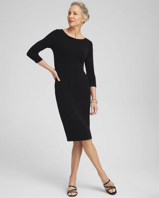 Chico's Women | Travelers™ Classic Dress BLACK