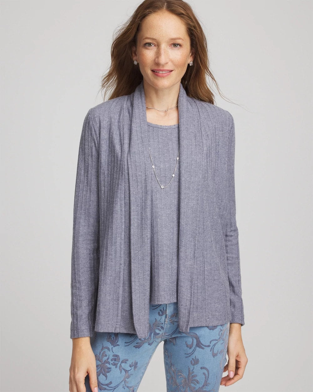 Chico's Women | Cozy Cardigan PASSPORT BLUE