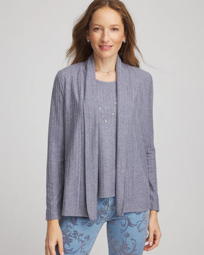 Chico's Women | Cozy Cardigan PASSPORT BLUE