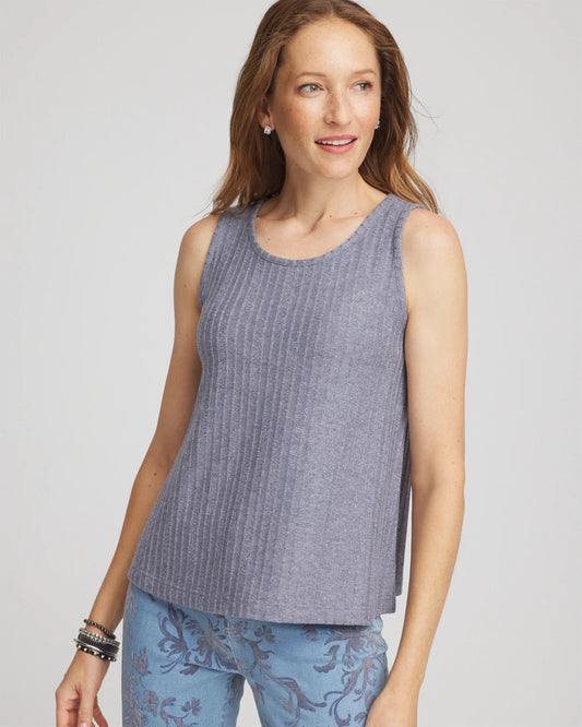 Chico's Women | Cozy Tank PASSPORT BLUE