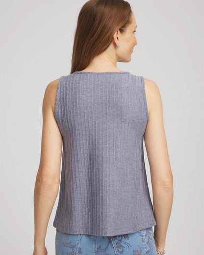 Chico's Women | Cozy Tank PASSPORT BLUE