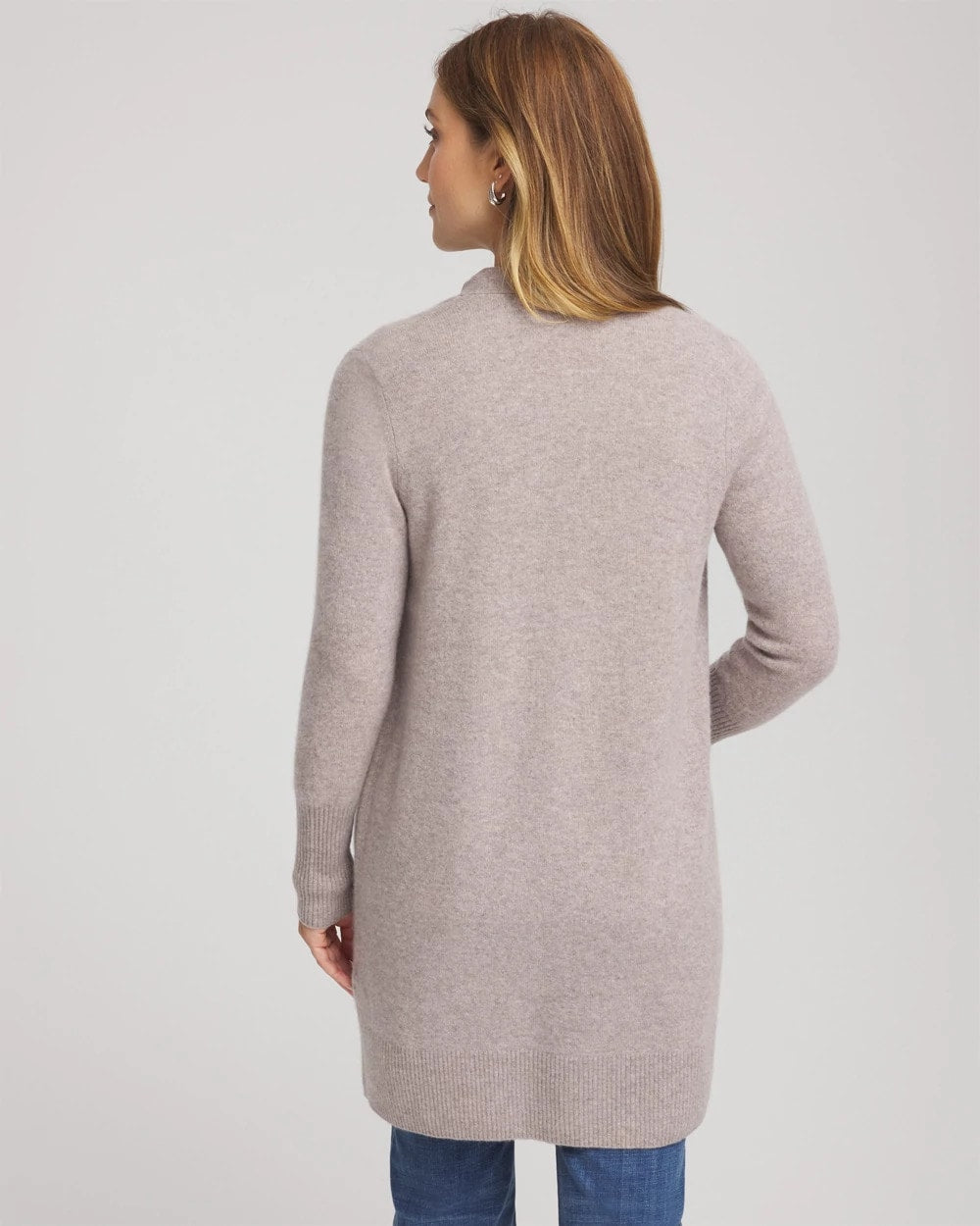 Chico's Women | Cashmere Duster Cardigan TAUPE HEATHER