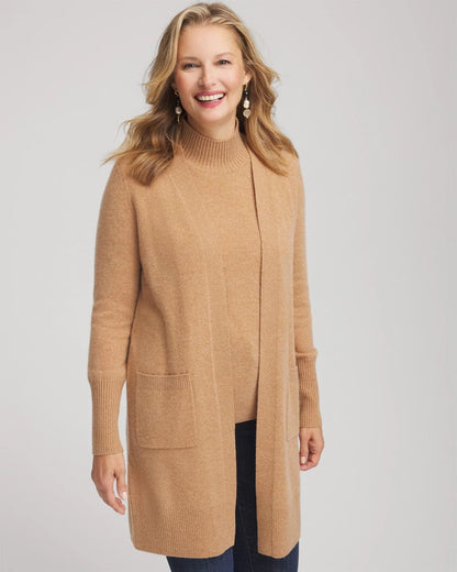 Chico's Women | Cashmere Duster Cardigan CAMEL