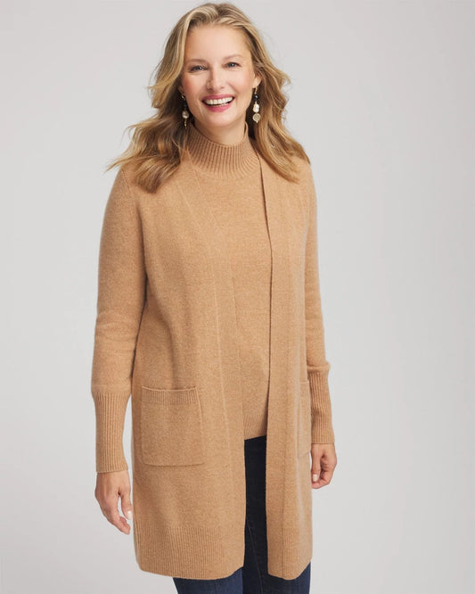 Chico's Women | Cashmere Duster Cardigan CAMEL