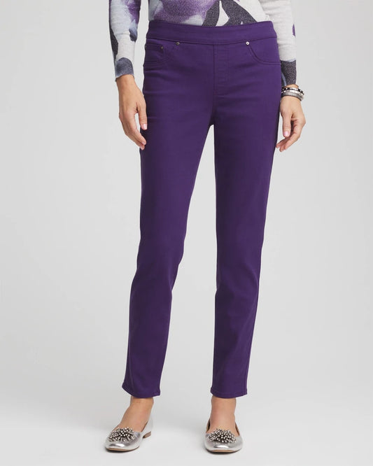 Chico's Women | Modern Pull-On Ankle Jeggings PURPLE ELIXIR