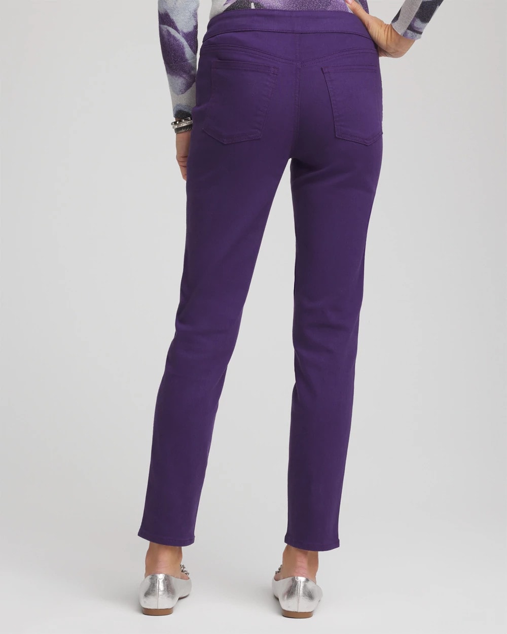 Chico's Women | Modern Pull-On Ankle Jeggings PURPLE ELIXIR