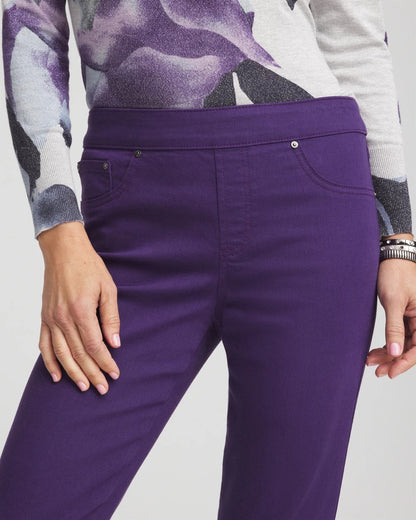 Chico's Women | Modern Pull-On Ankle Jeggings PURPLE ELIXIR