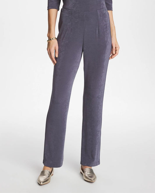 Chico's Women | Petite Travelers™ No Tummy Pants SOFT SLATE