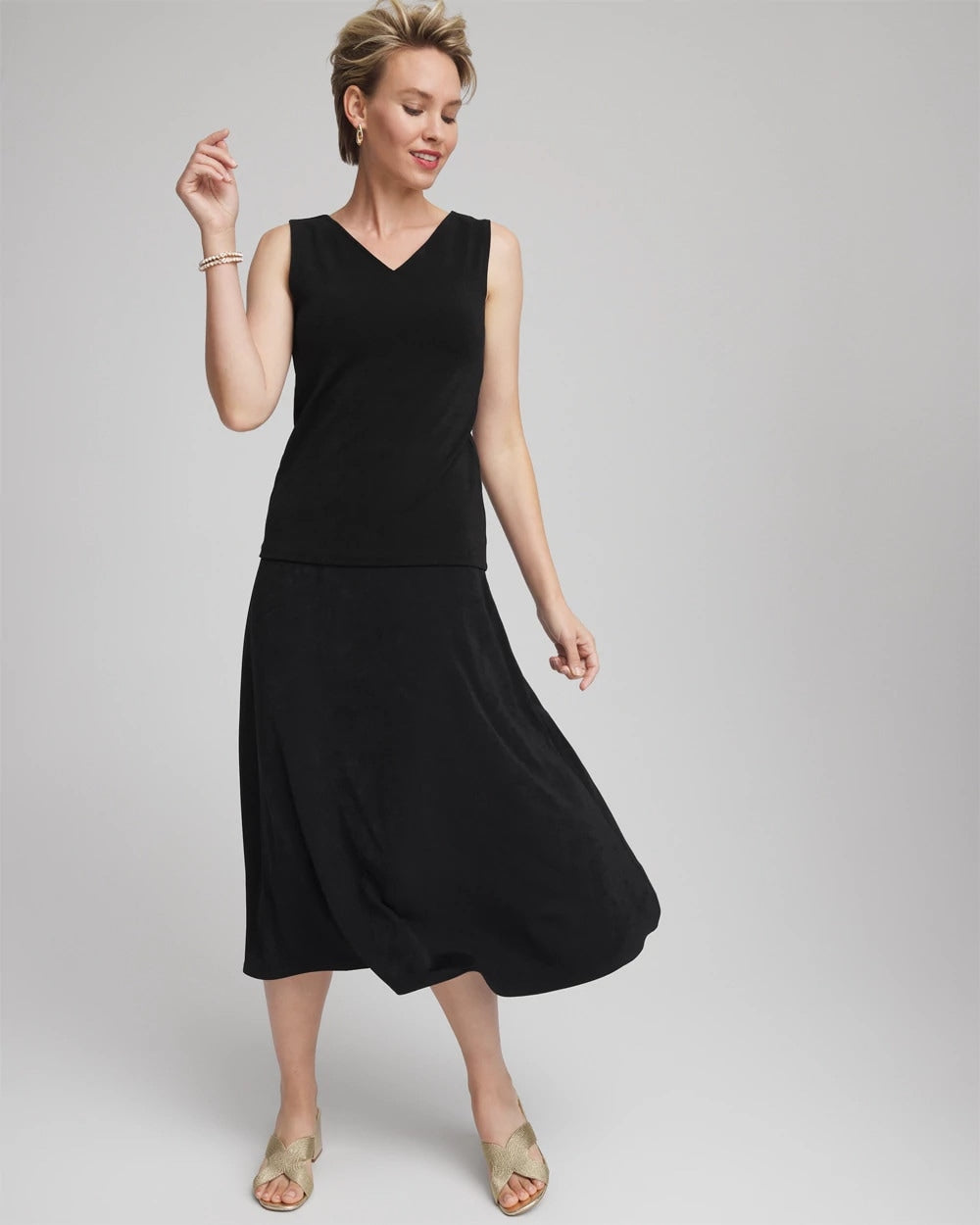 Chico's Women | Travelers™ So Slimming Skirt TRAVELERS BLACK