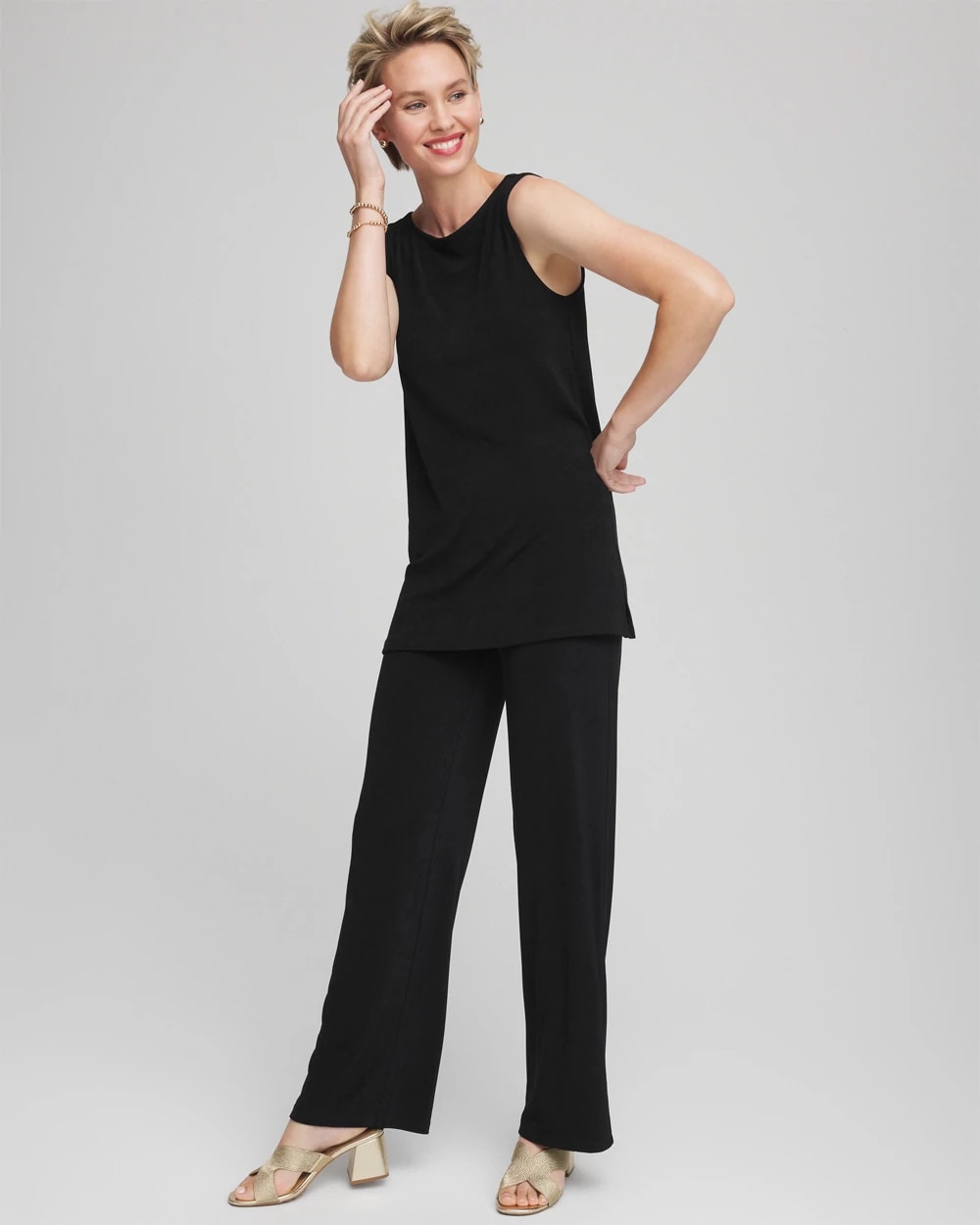 Chico's Women | Petite Travelers™ So Slimming Pants TRAVELERS BLACK