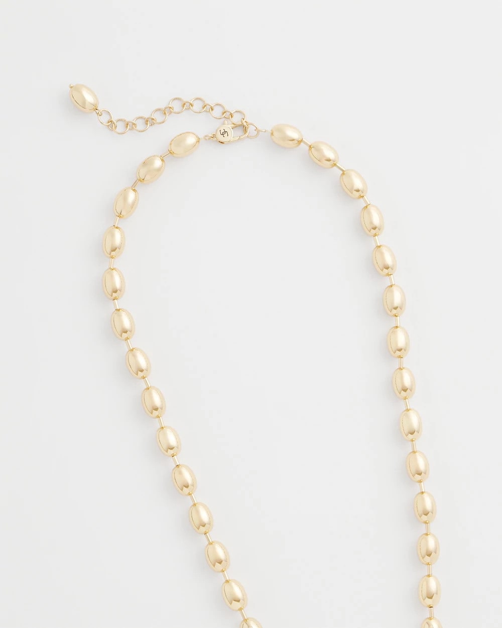 Chico's Women | Gold Bead Long Single-Strand Necklace GOLD