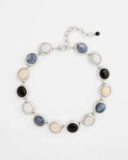 Chico's Women | Short Polka Dot Collar NEUTRAL
