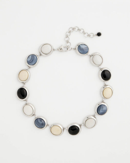 Chico's Women | Short Polka Dot Collar NEUTRAL