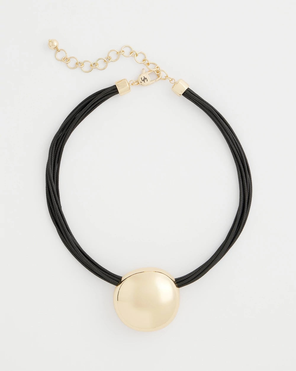 Chico's Women | Gold Pendant Cord Necklace GOLD