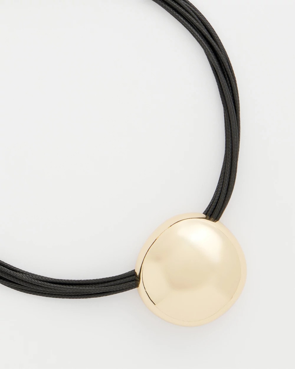 Chico's Women | Gold Pendant Cord Necklace GOLD