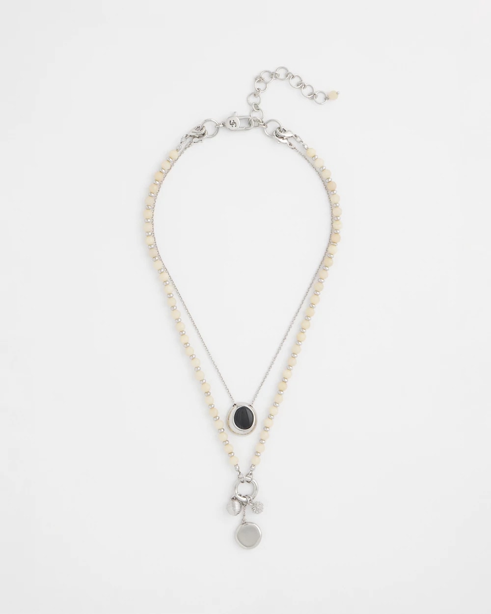 Chico's Women | Short Double Strand Pendant NEUTRAL