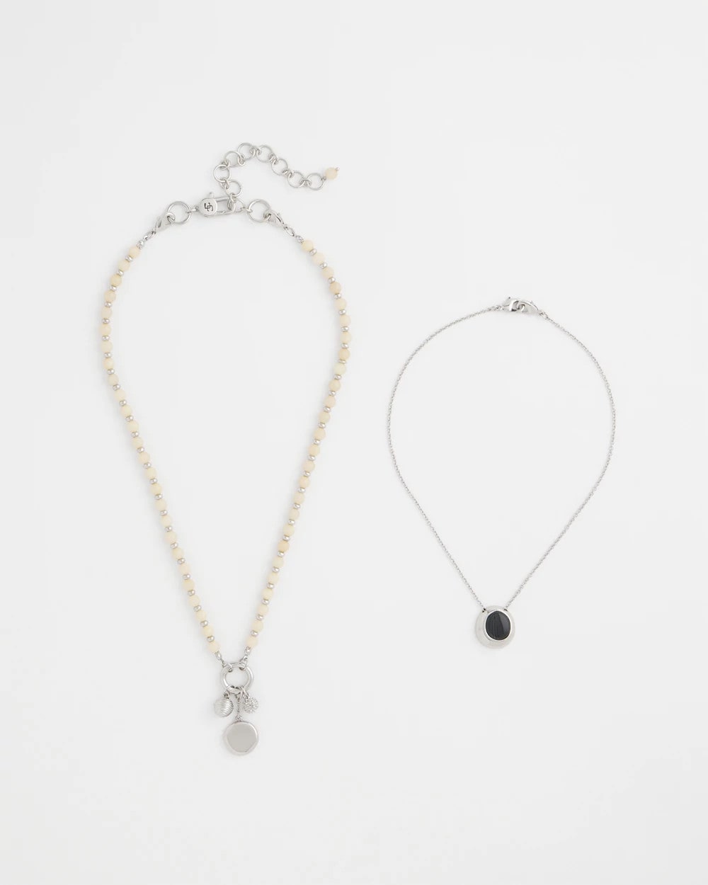 Chico's Women | Short Double Strand Pendant NEUTRAL