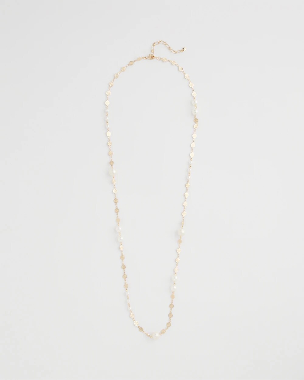 Chico's Women | Pearl and Link Necklace PEARL