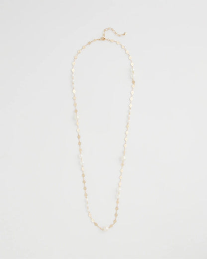 Chico's Women | Pearl and Link Necklace PEARL