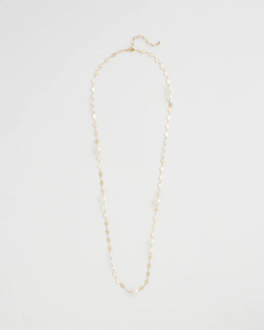 Chico's Women | Pearl and Link Necklace PEARL