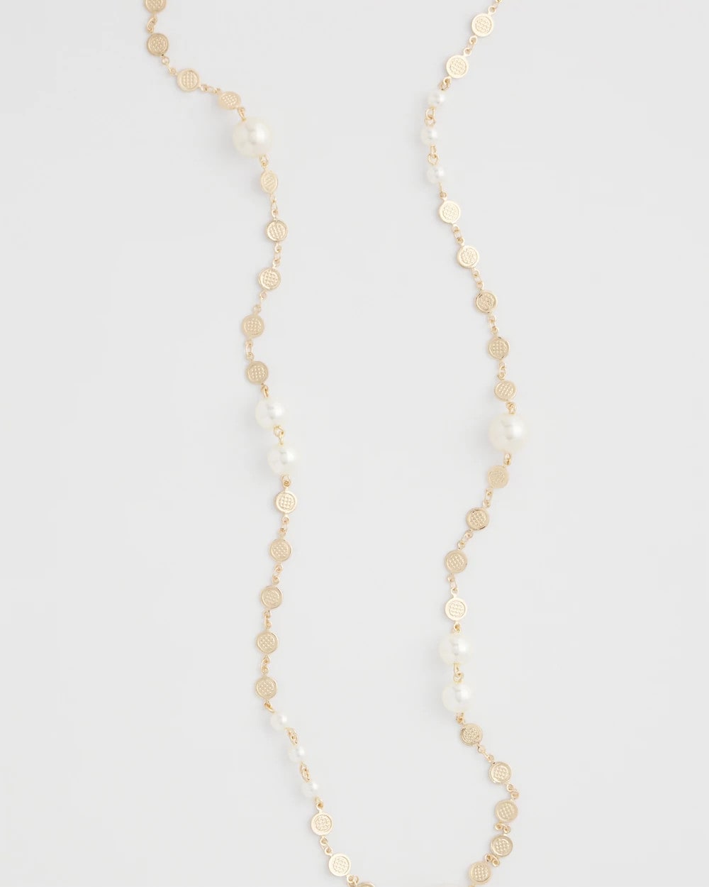 Chico's Women | Pearl and Link Necklace PEARL